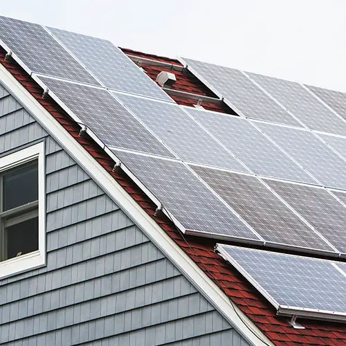 Solar Powered house in Long Beach, New York