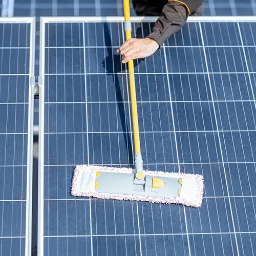 solar panel cleaning