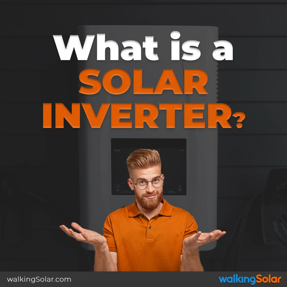 What is a solar inverter? (A to Z) - social media flyer