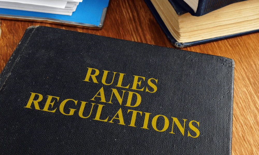 Rules and regulations